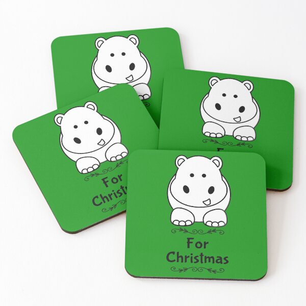 Item preview, I want a Hippo for Christmas designed and sold by LusterGirl.