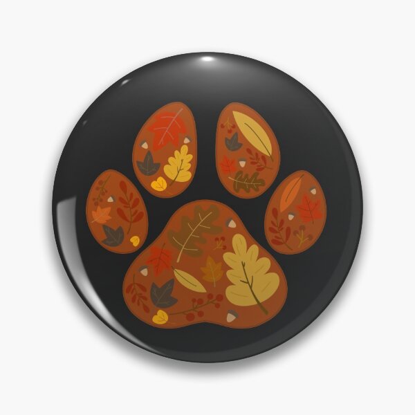 Item preview, Fall Leaves Dog Paw designed and sold by liz-des.