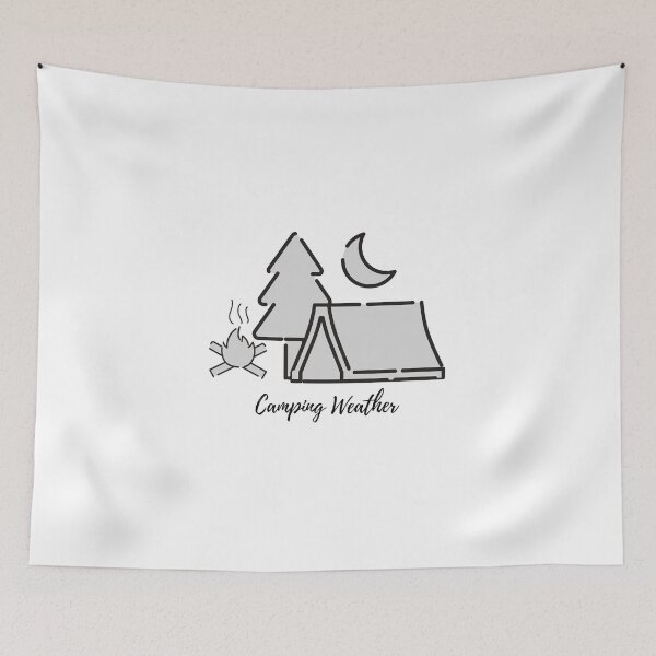 Item preview, Camping weather! designed and sold by Rohith Augustine.