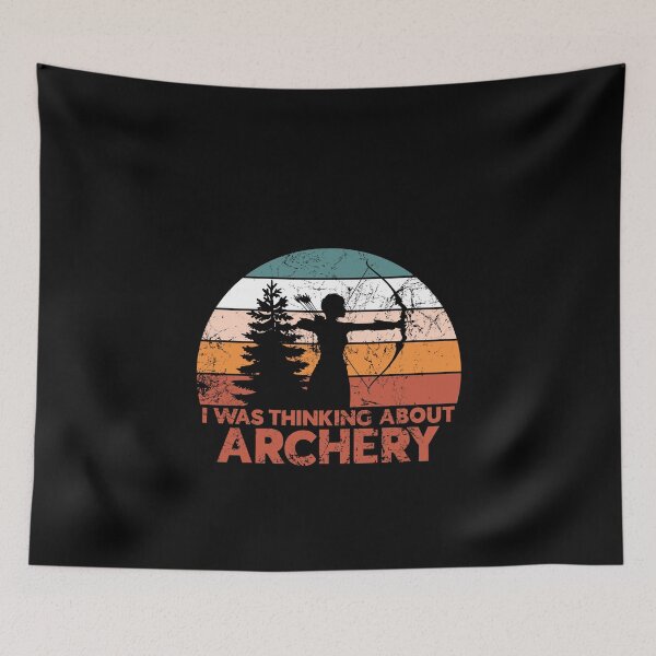 Item preview, I Was Thinking About Archery designed and sold by juvajay.