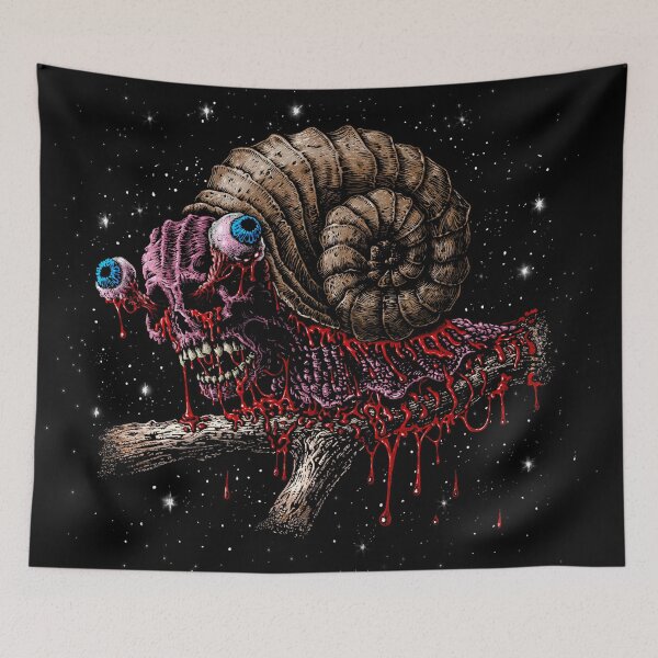 Item preview, Cosmic Skull Snail designed and sold by Soul-Paralyzed Art.