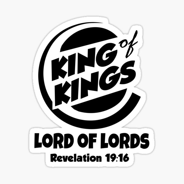 Item preview, King of all kings and Lord of all lords. designed and sold by HisWord-biz.