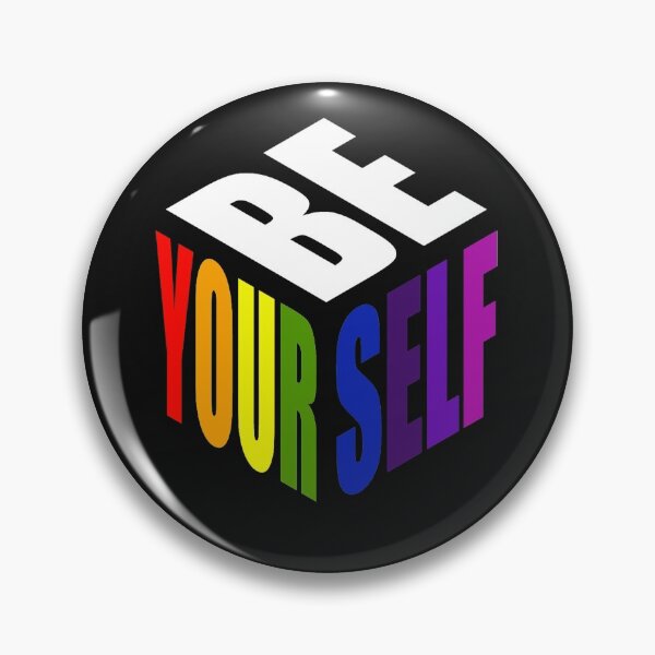 Item preview, Be Yourself Rainbow Cube designed and sold by lmcvinco.