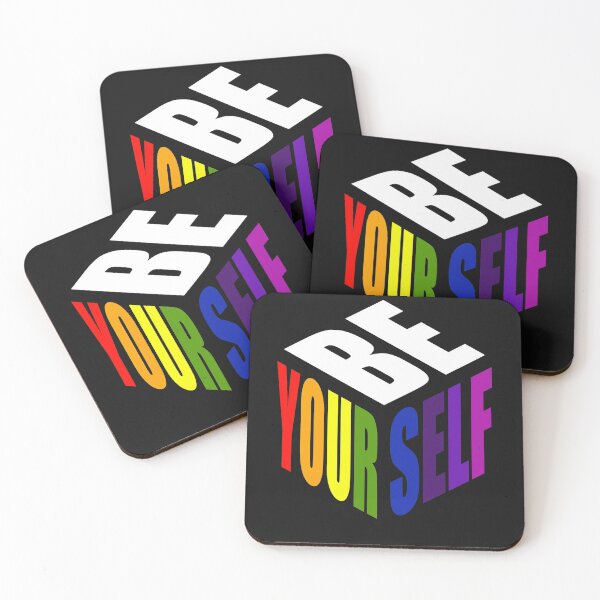 Item preview, Be Yourself Rainbow Cube designed and sold by lmcvinco.