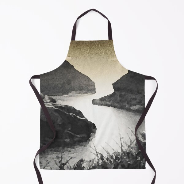 Item preview, Boscastle in Cornwall England watercolour effect designed and sold by Gerald Waters.