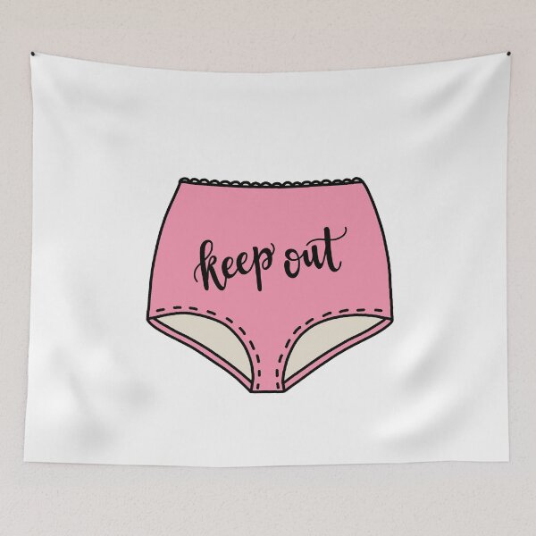 Item preview, Keep out - Panties designed and sold by ValentinaHramov.