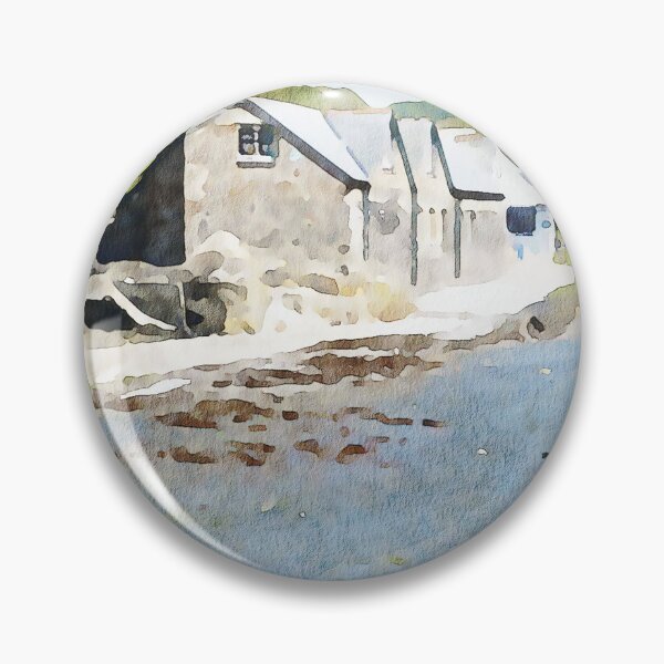 Item preview, Boscastle village in Cornwall England watercolour effect designed and sold by Gerald Waters.