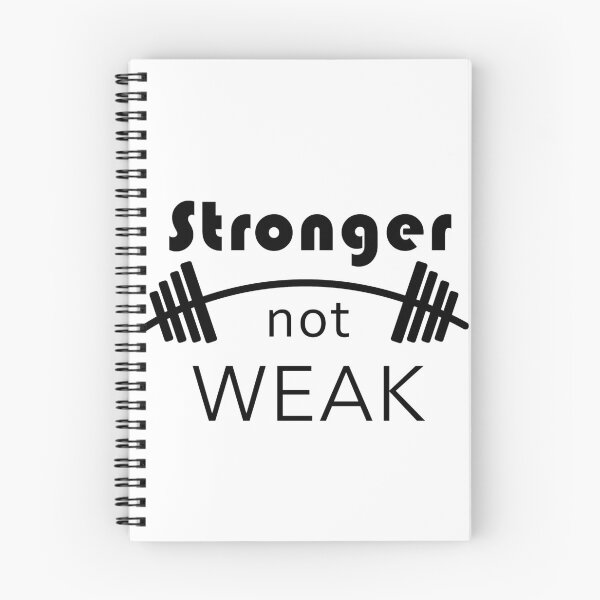 Item preview, stronger not weak designed and sold by Design your dreams.