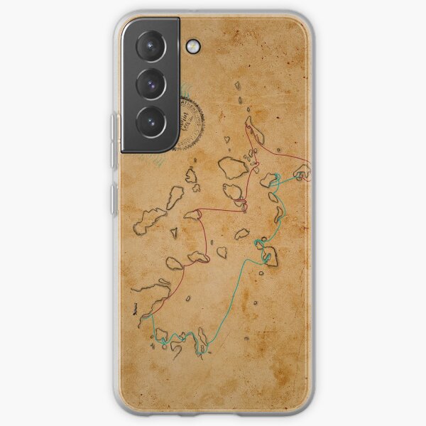 Cyclades 2018 - old map Samsung Galaxy Soft Case