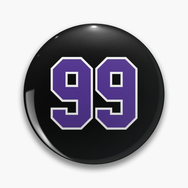Item preview, Ninety-Nine Purple Jersey Number Sports 99 designed and sold by HelloFromAja.