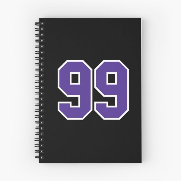 Item preview, Ninety-Nine Purple Jersey Number Sports 99 designed and sold by HelloFromAja.