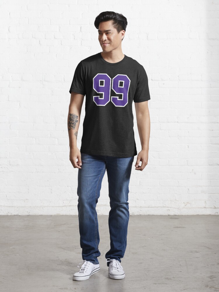 Ninety-Nine Purple Jersey Number Sports 99