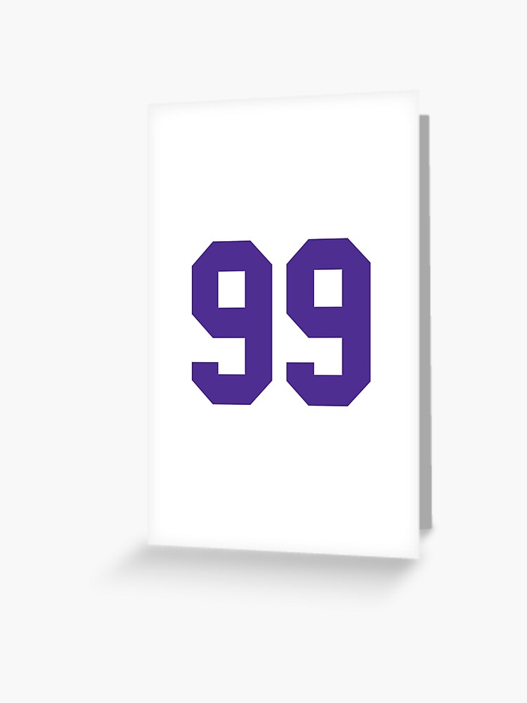 99 Number Cleveland Sports Ninety-Nine Brown Jersey Sticker for Sale by  HelloFromAja