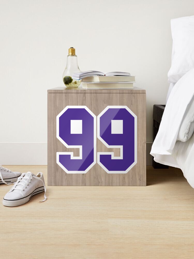 99 Sports Number Ninety-Nine Sticker for Sale by HelloFromAja