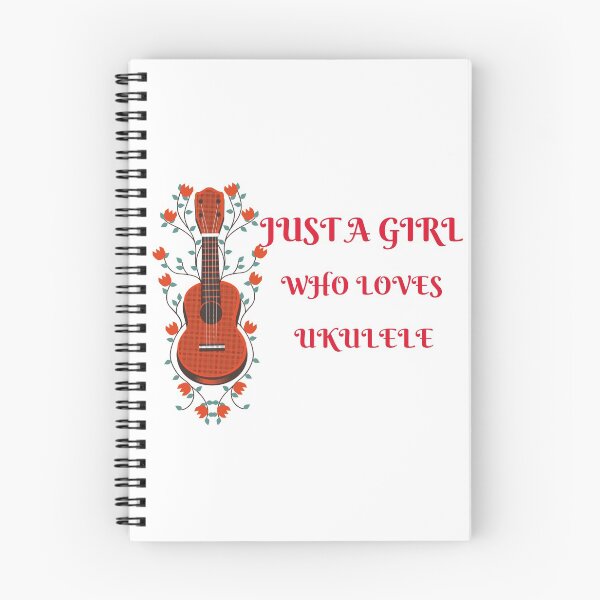 Item preview, Ukulele Just A Girl Who Loves Ukulele  designed and sold by joabaj.