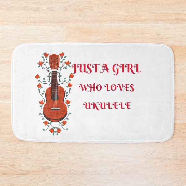 Item preview, Ukulele Just A Girl Who Loves Ukulele  designed and sold by joabaj.
