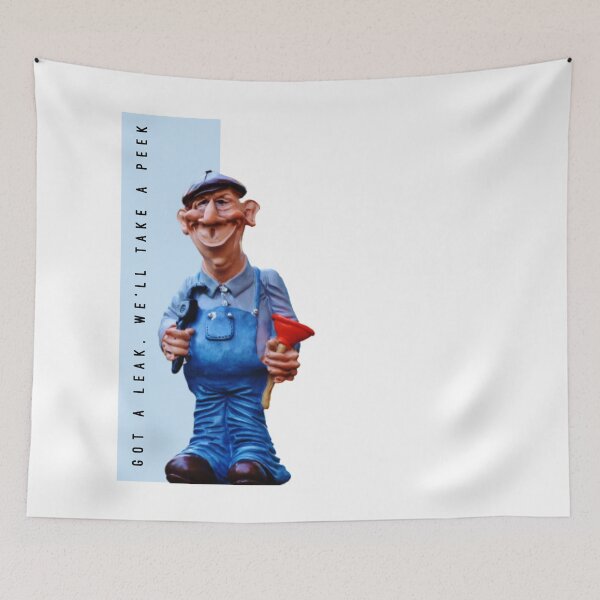 Item preview, plumber, got a leak we will take a peek designed and sold by Newarre.