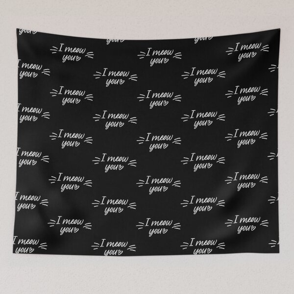 Item preview, I meow you  designed and sold by wiwiart.