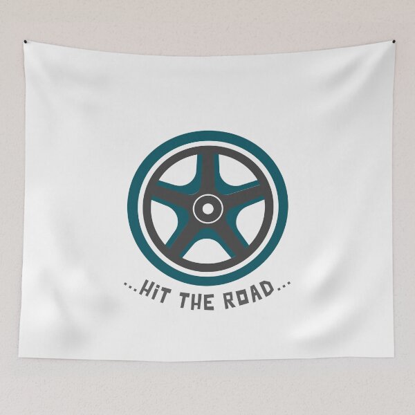 Item preview, HIT THE ROAD designed and sold by Ashalcheema.