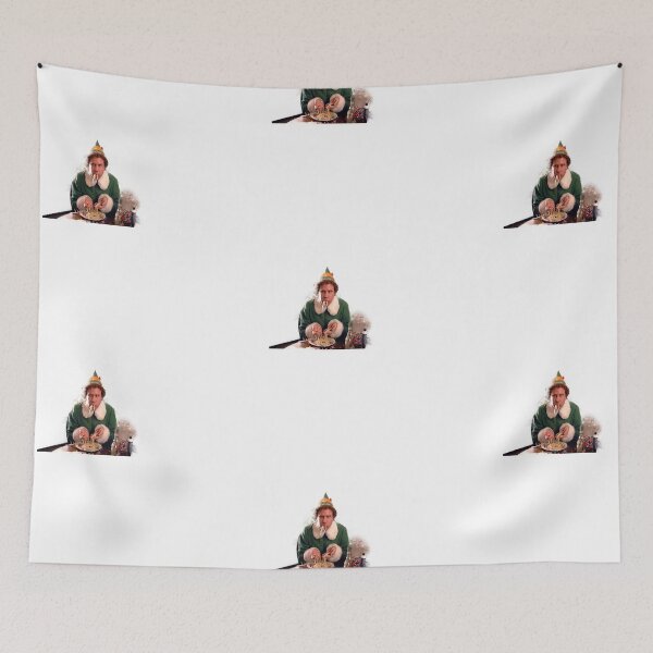 Item preview, Buddy the Elf eating maple syrup spagetti designed and sold by TuckerBerryFin.