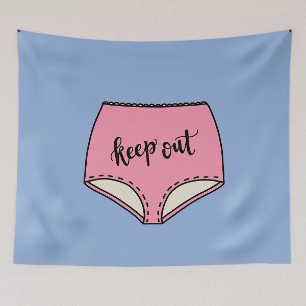 Item preview, Keep out - Panties designed and sold by ValentinaHramov.