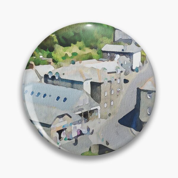 Item preview, Boscastle village in Cornwall England watercolour effect designed and sold by Gerald Waters.