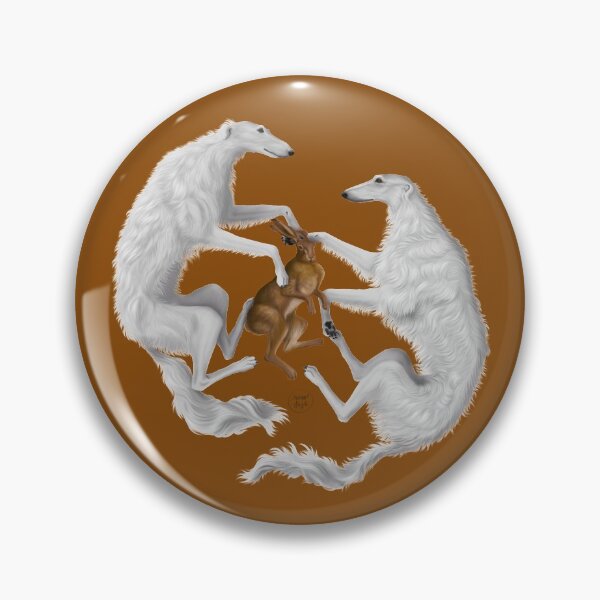 Item preview, Borzoi and Jackrabbit designed and sold by VEROfojt.