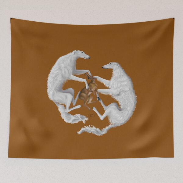 Item preview, Borzoi y Jackrabbit designed and sold by VEROfojt.