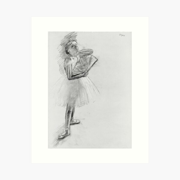 Artikel-Vorschau von Edgar Degas, Tänzer mit einem Fan, designt und verkauft von GraphycoPublish.