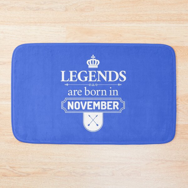 Item preview, Legends Are Born In November | Birthday Gift | designed and sold by Minimalwiz.
