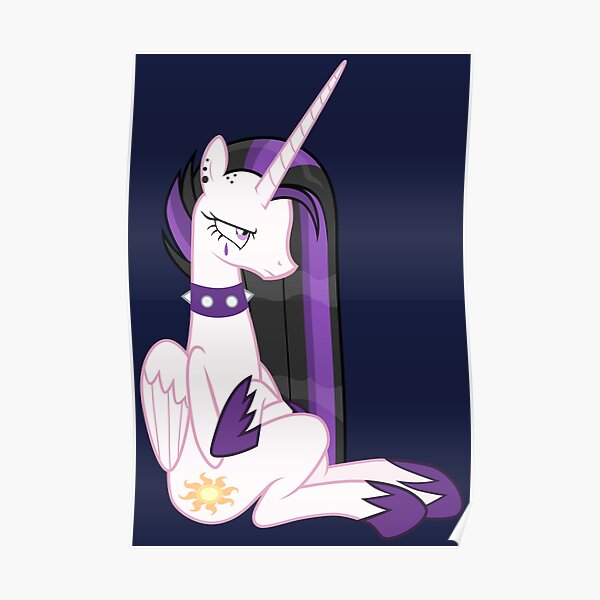 Poster Prinzessin Celestia Redbubble