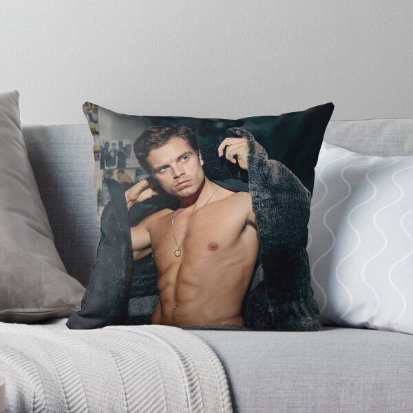Sexy Sebastian Cool Throw Pillow