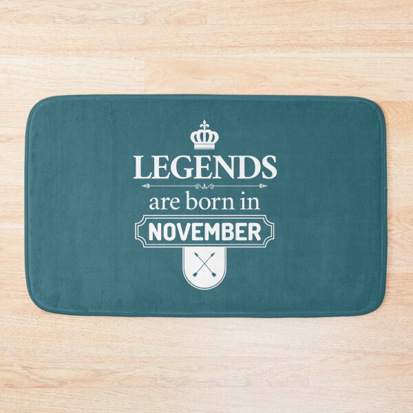 Item preview, Legends Are Born In November | Birthday Gift | designed and sold by Minimalwiz.