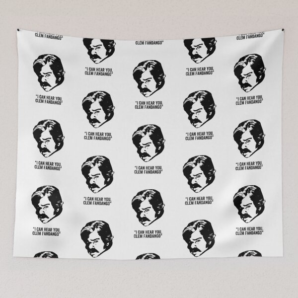 Item preview, Toast of London 'I can hear you Clem Fandango' designed and sold by ComedyQuotes.