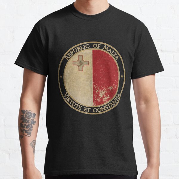 Vista previa del artículo con la obra «República de Malta vintage», diseñado y vendido por DragonXX.