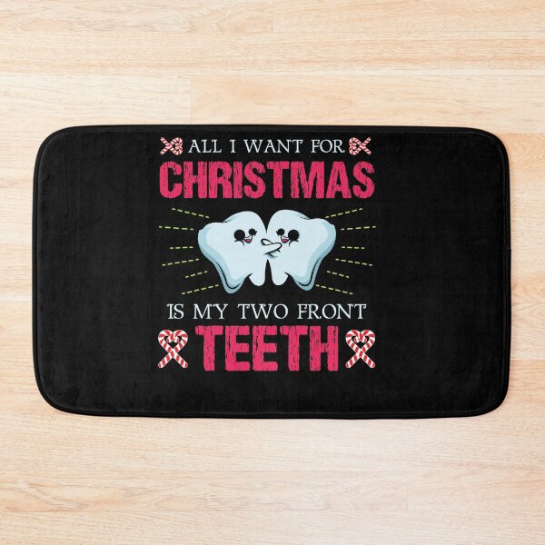 Item preview, All I Want For Christmas I My Two Teeth Dentist Dentistry designed and sold by shirti.
