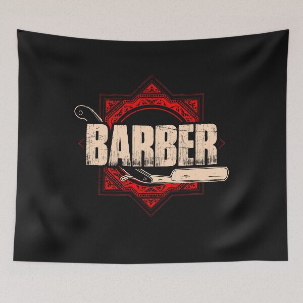 Item preview, Barber beard wearer and beard care hairdresser designed and sold by busydesign.