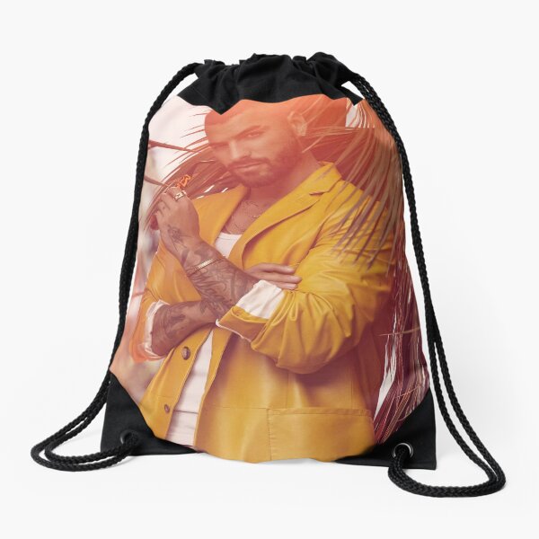 The Suit Yellow Drawstring Bag