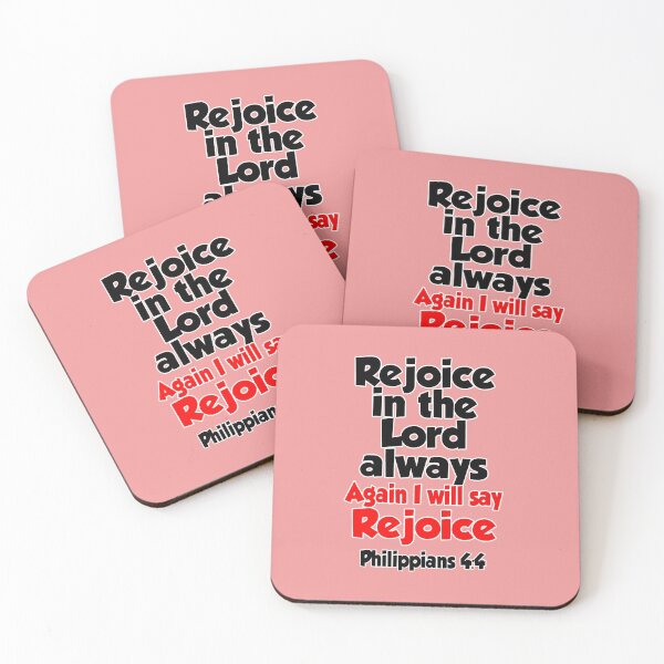 Item preview, Rejoice in the Lord always. Again I will say, Rejoice. designed and sold by BibleGears.