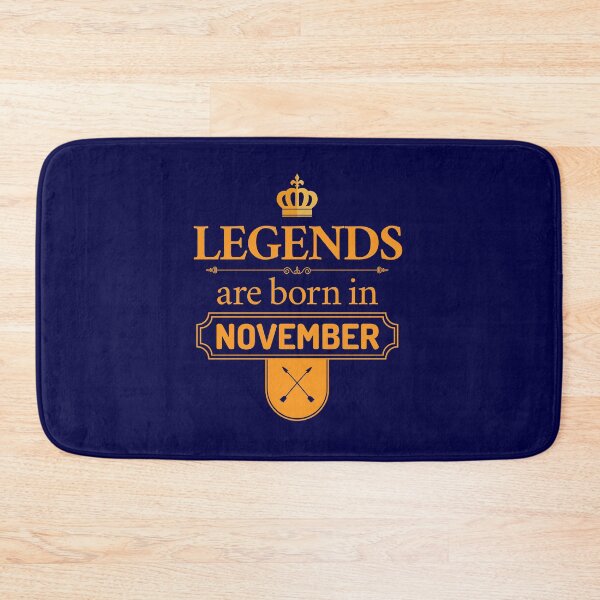 Item preview, Legends Are Born In November | Birthday Gift | designed and sold by Minimalwiz.
