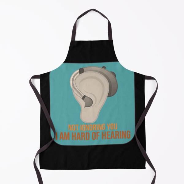 Item preview, NOT IGNORING YOU - I AM HARD OF HEARING (EAR WITH ASSISTIVE DEVICE) designed and sold by Cr1sV.