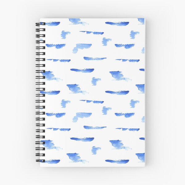 Item preview, Watercolor blue paint strokes designed and sold by Flowersforbear.