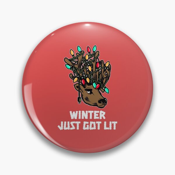 Item preview, Winter Just Got Lit! | Merry Christmas Holiday designed and sold by Ainbowz-Artwork.
