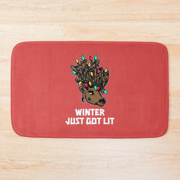 Item preview, Winter Just Got Lit! | Merry Christmas Holiday designed and sold by Ainbowz-Artwork.