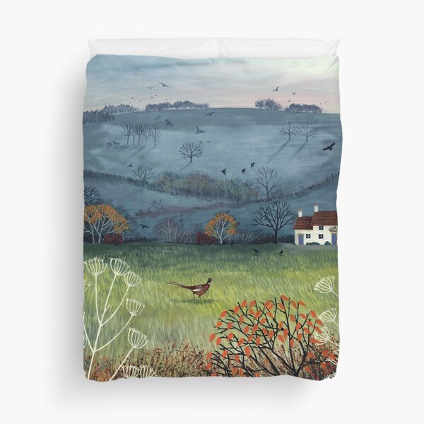 Cottage by Misty Hill Duvet Cover