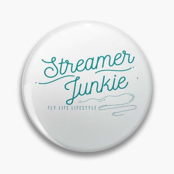 Item preview, Streamer Junkie Fly Fishing Graphic designed and sold by FlyLifeApparel.