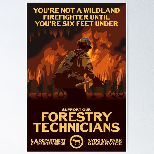 Item preview, Support Our Forestry Technicians designed and sold by mp2262.