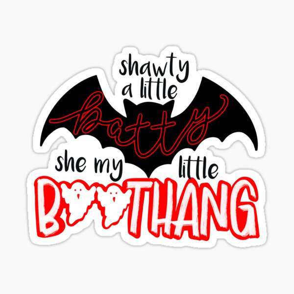 Shawty a lil baddie Sticker for Sale by caitsbubble