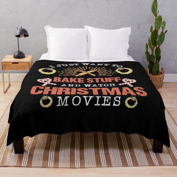 Item preview, I Just Want to Bake Stuff and Watch Christmas Movies Baking designed and sold by shirti.