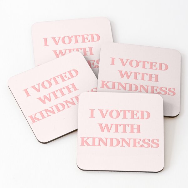 Item preview, VOTE WITH KINDNESS - H.S. PINK designed and sold by baumgartnerb.